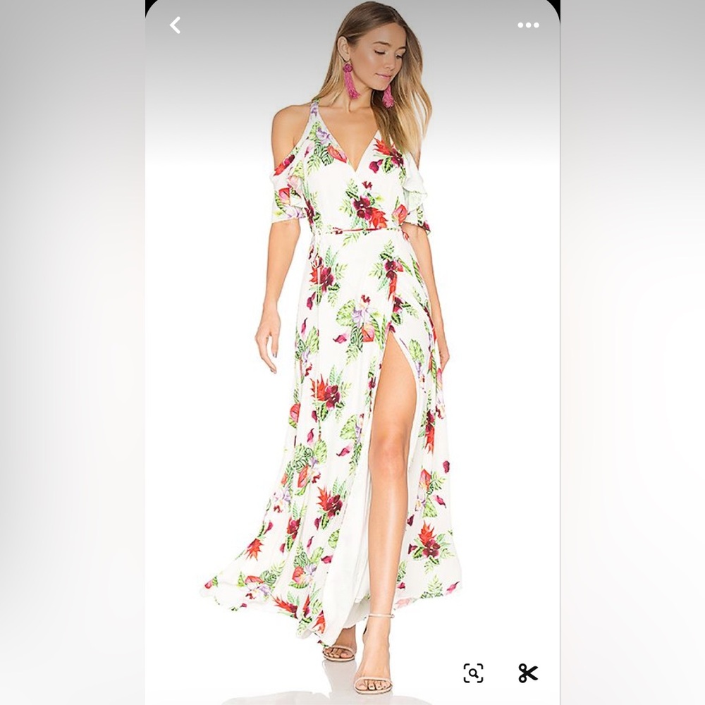 Privacy Please Acme Maxi Dress Size Medium